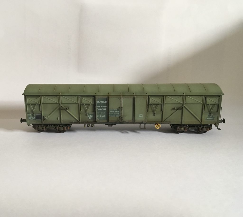 Wagon Minéralier UNIMETAL L.S. MODEL - Echelle HO - Ref 30050 - Occasion Comme Neuf