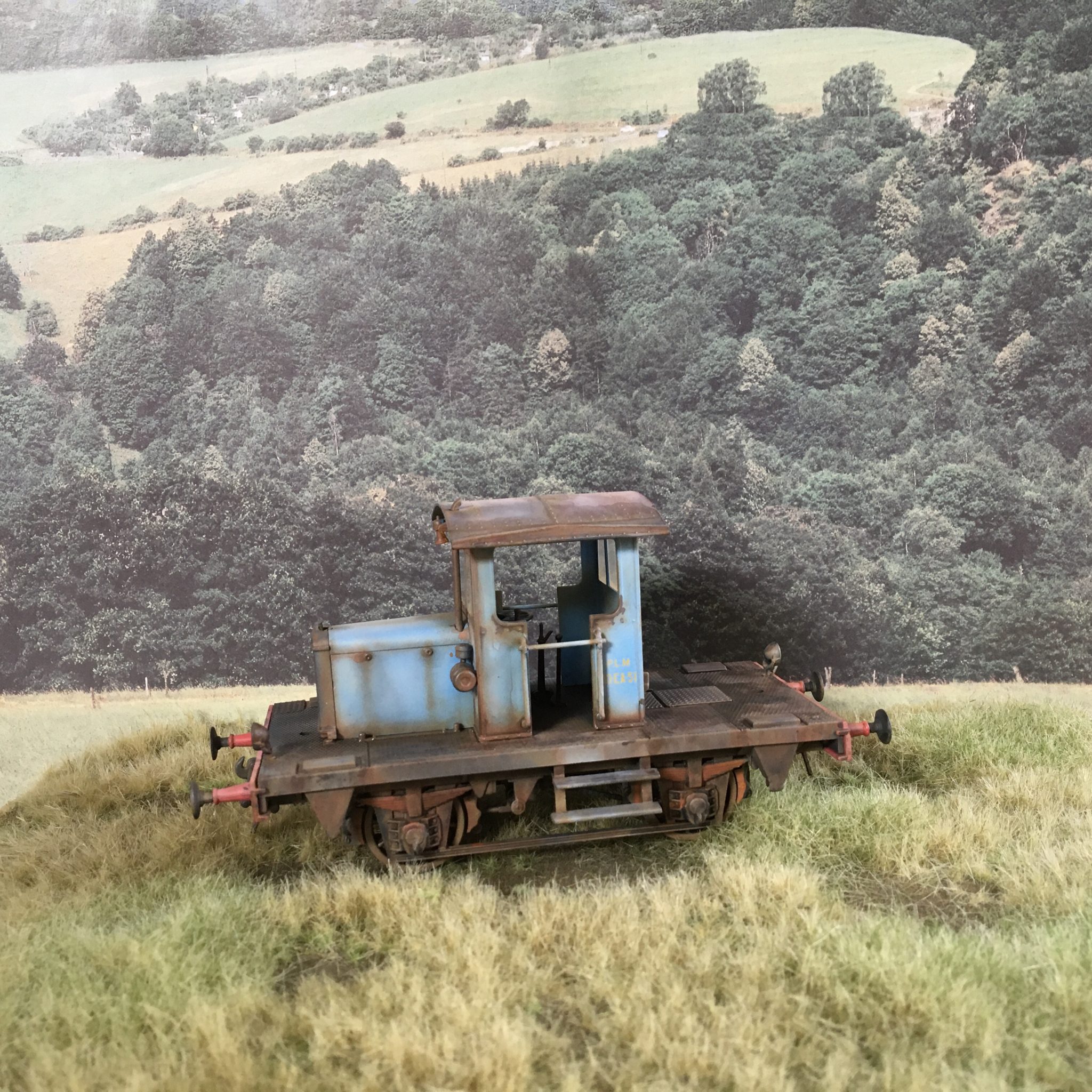 PLM locotracteur Berliet RLD 35B xxxx - TTML - Patrimoine Ferroviaire