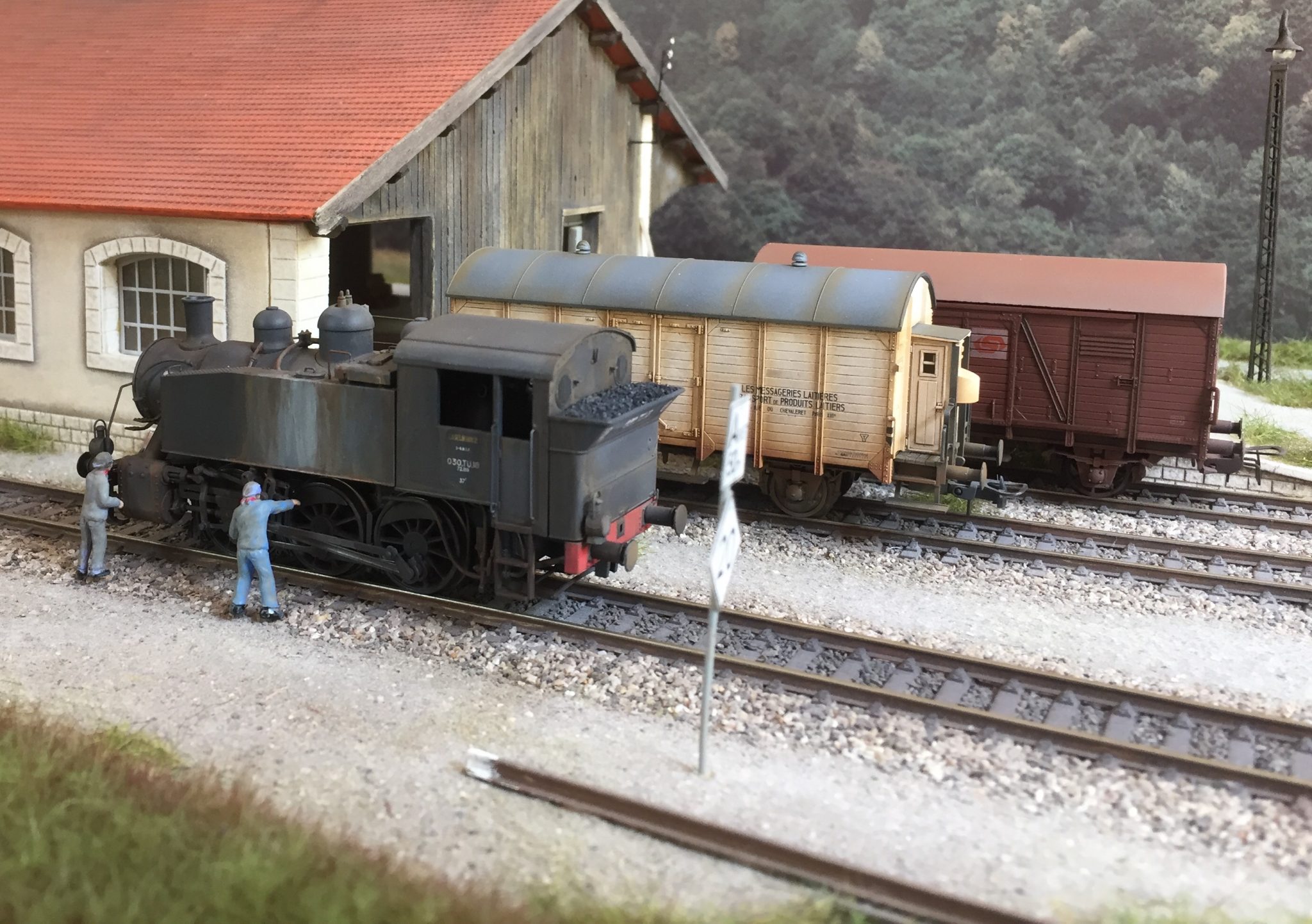 Locomotive Vapeur REE MB-010 SOUND - 030 TU 71 SUD-OUEST - Époque 3 - HO - SNCF