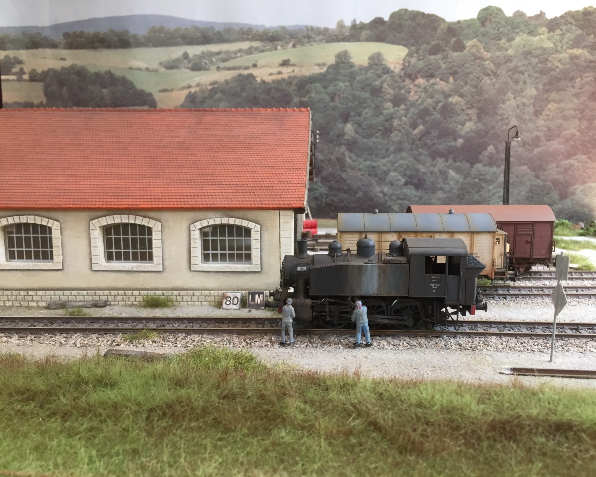 Locomotive Vapeur REE MB-010 SOUND – 030 TU 71 Sud-Ouest – HO État Exceptionnel