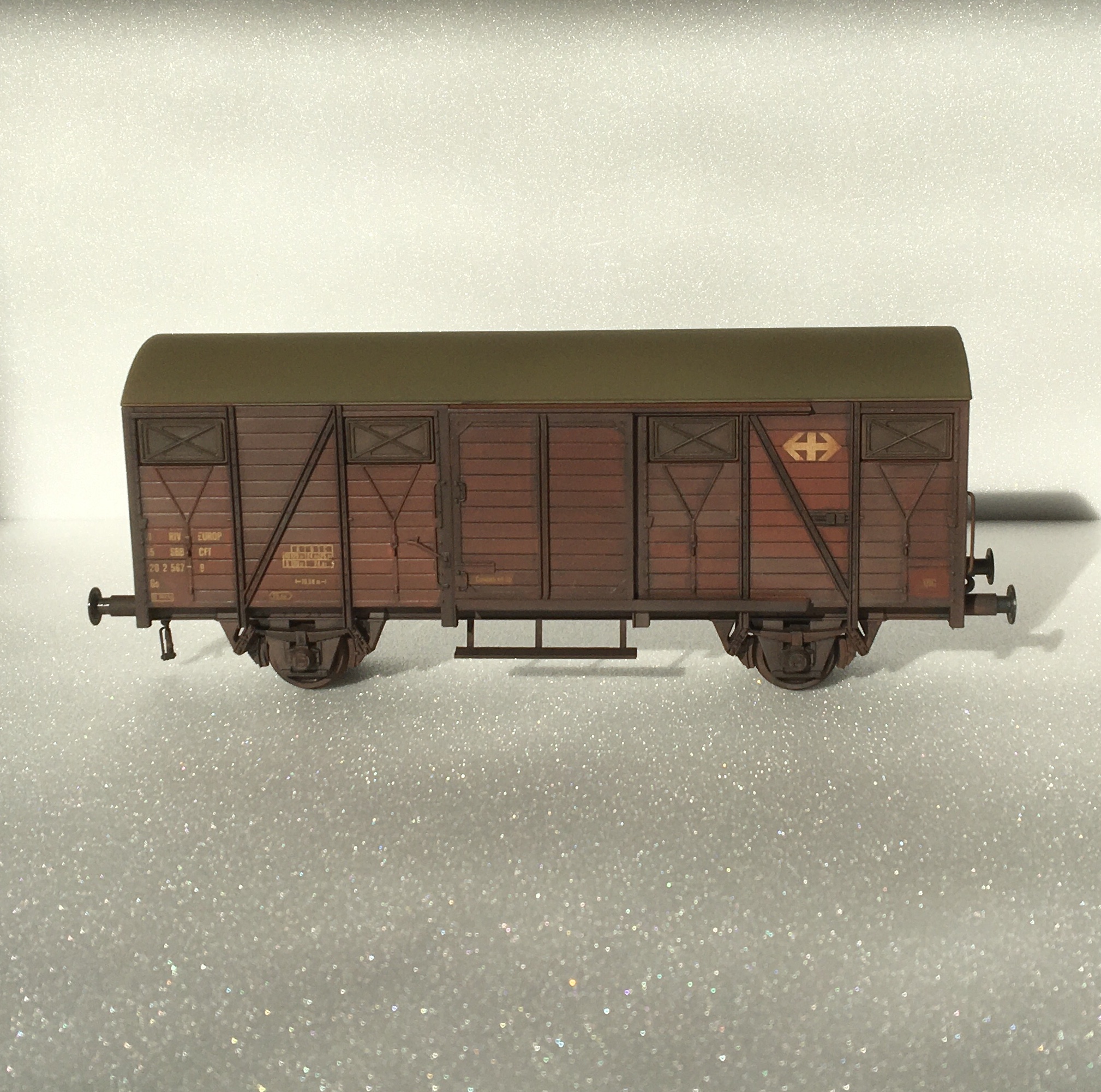 Lima Échelle 0 / O Voiture Sncf De Type A7D Mixte Première / Fourgon